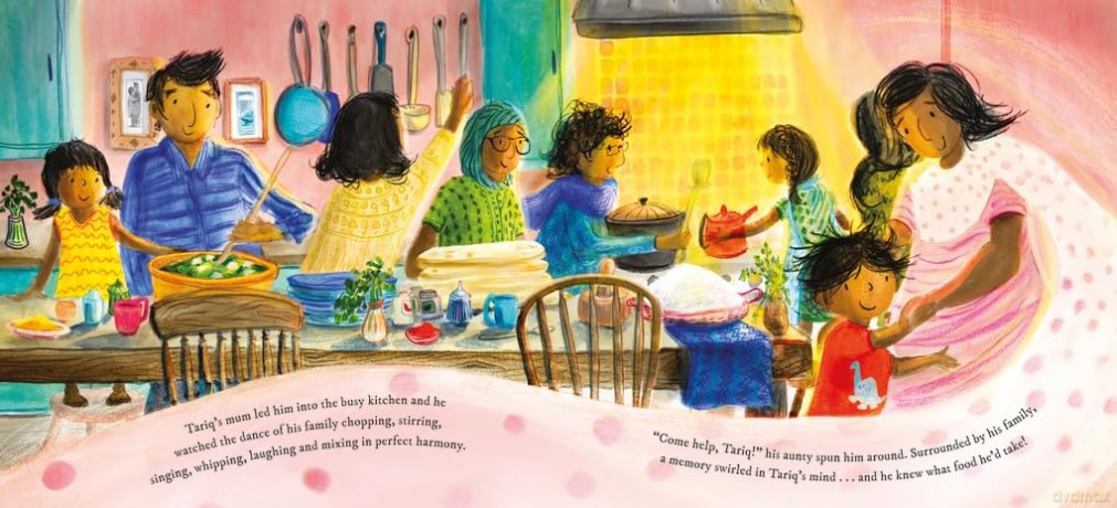 A Taste of Home: A scrumptious picture book celebration of food and family - Maryam Hassan [KSIĄŻKA]