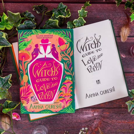 A Witch's Guide to Love and Poison: A cosy YA fantasy from the author of The Baby Dragon Cafe - Aamna Qureshi [KSIĄŻKA]