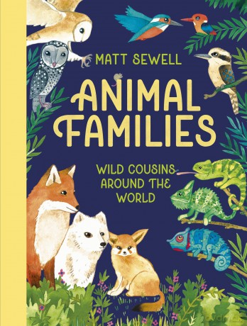 Animal Families: Wild cousins around the world - Matt Sewell [KSIĄŻKA]
