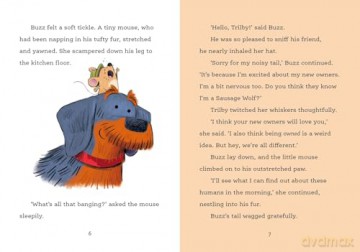 Buzz Sausage Wolf: Hilariously silly sausage dog cosy adventures! - Jim Beckett [KSIĄŻKA]