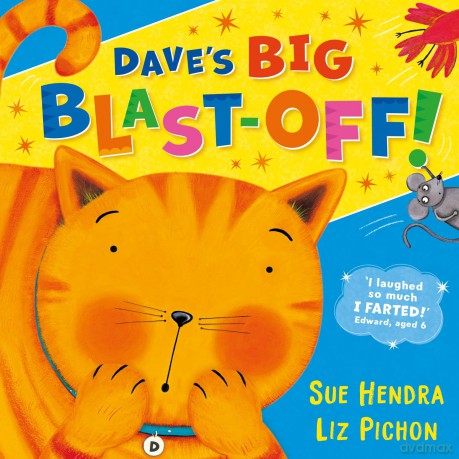 Dave's Big Blast-Off! - Sue Hendra [KSIĄŻKA]