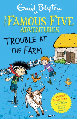 Famous Five Colour Short Stories: Trouble at the Farm: Book 18 (Famous Five: Short Stories) - Enid Blyton [KSIĄŻKA]