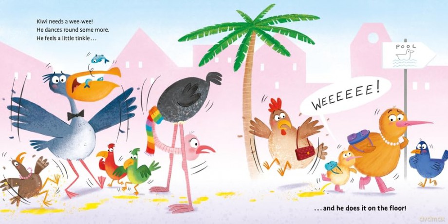 Kiwi Needs a Wee-Wee - Michelle Robinson [KSIĄŻKA]