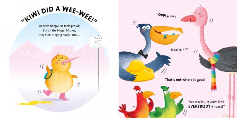 Kiwi Needs a Wee-Wee - Michelle Robinson [KSIĄŻKA]