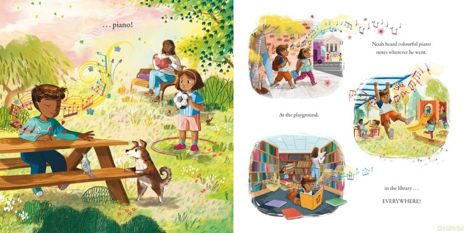 The Paper Piano: An inspirational picture book for music lovers - Rachel Ip [KSIĄŻKA]