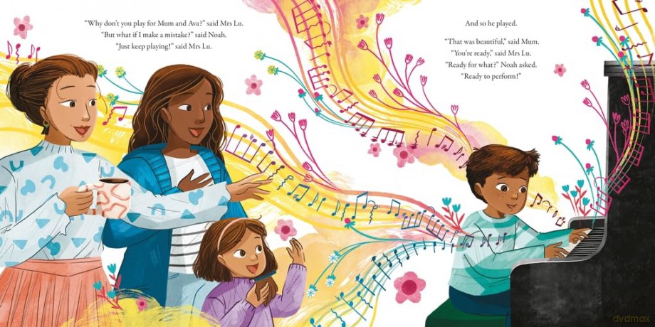 The Paper Piano: An inspirational picture book for music lovers - Rachel Ip [KSIĄŻKA]
