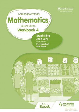 Cambridge Primary Mathematics Workbook 4 Second Edition: Hodder Education Group - Josh Lury [KSIĄŻKA]