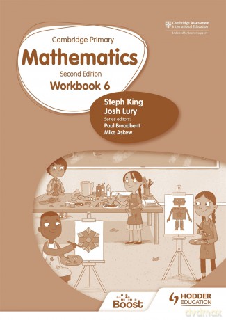 Cambridge Primary Mathematics Workbook 6 Second Edition: Hodder Education Group - Josh Lury [KSIĄŻKA]