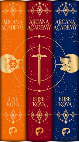 Arcana Academy: an enthralling, addictive, unputdownable fantasy romance - Elise Kova [KSIĄŻKA]