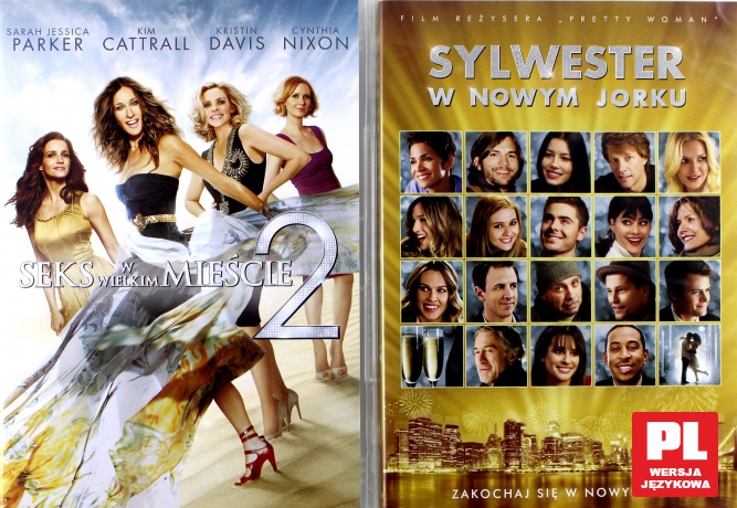 Hity Warner Bros Kolekcja: Seks w wielkim mieście 2/ Sylwester w Nowym Jorku [BOX] [2DVD]