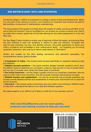 KS2: Maths is Easy - Data and Statistics: In-depth revision advice for ages 7-11 on the new SATS curriculum. (Revision Series) - Marilyn Shepherd [KSIĄŻKA]