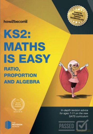 KS2: Maths is Easy - Ratio, Proportion and Algebra.: In-depth revision advice for ages 7-11 on the new SATS curriculum. (Revision Series) - Marilyn Shepherd [KSIĄŻKA]