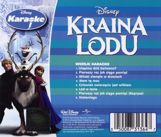 Kraina Lodu Karaoke [CD]