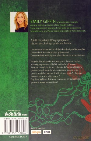 Ten Jedyny - Emily Giffin [KSIĄŻKA]