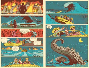 Godzilla's Monsterpiece Theatre: Godzilla vs the Great Gatsby; Definitive Collection Edition (Godzilla's Monsterpiece Theatre) - Tom Scioli [KSIĄŻKA]