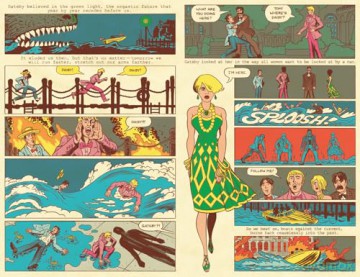 Godzilla's Monsterpiece Theatre: Godzilla vs the Great Gatsby; Definitive Collection Edition (Godzilla's Monsterpiece Theatre) - Tom Scioli [KSIĄŻKA]