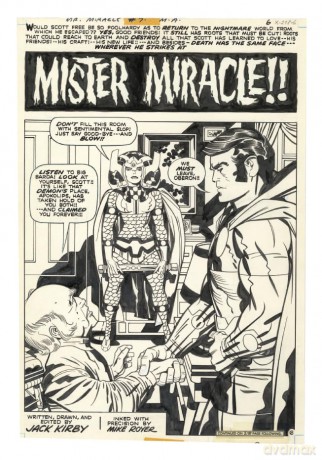Jack Kirby's Mister Miracle Artist's Edition (Artist Edition) - Jack Kirby [KSIĄŻKA]