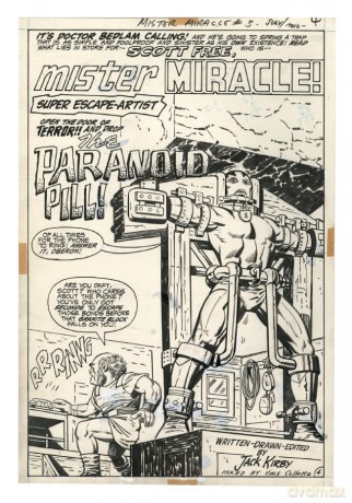 Jack Kirby's Mister Miracle Artist's Edition (Artist Edition) - Jack Kirby [KSIĄŻKA]