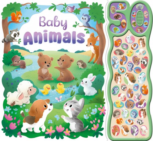Baby Animals (50-button sound book) [KSIĄŻKA]