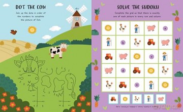Fantastic Farm Sticker Activity (Sticker activity book with over 100 stickers) [KSIĄŻKA]