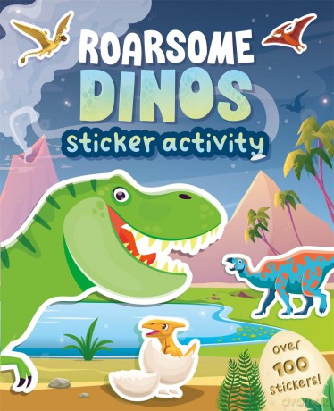 Roarsome Dinos (Amazing Sticker Activity) [KSIĄŻKA]