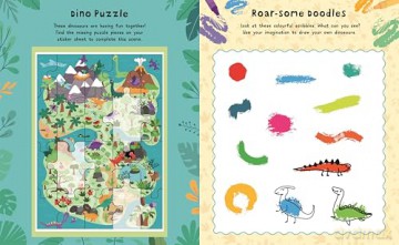 Roarsome Dinos (Amazing Sticker Activity) [KSIĄŻKA]