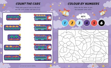 Things That Go Sticker Activity (Sticker activity book with over 100 stickers) [KSIĄŻKA]