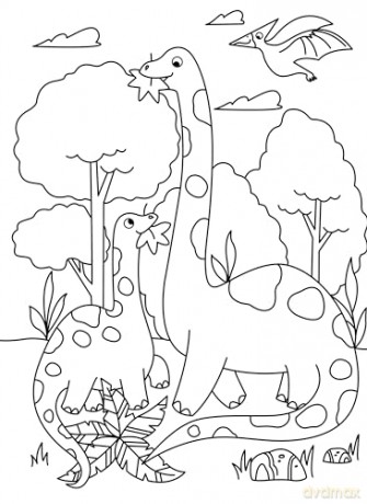 Two Awesome Colouring Books (Dinosaurs, Animals, and Magical Scenes to Colour In!) [KSIĄŻKA]