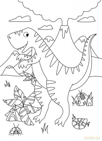Two Awesome Colouring Books (Dinosaurs, Animals, and Magical Scenes to Colour In!) [KSIĄŻKA]