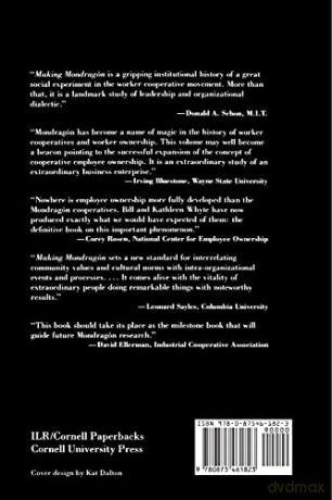 Making Mondragón: The Growth and Dynamics of the Worker Cooperative Complex: 14 (Cornell International Industrial and Labor Relations Reports) - William Foote Whyte [KSIĄŻKA]