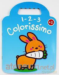 123 Colorissimo +2 króliczek [KSIĄŻKA]
