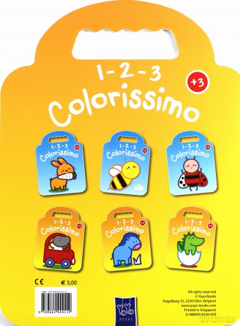 123 Colorissimo +3 hipcio [KSIĄŻKA]