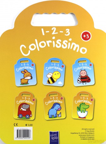 123 Colorissimo +3 konik. [KSIĄŻKA]