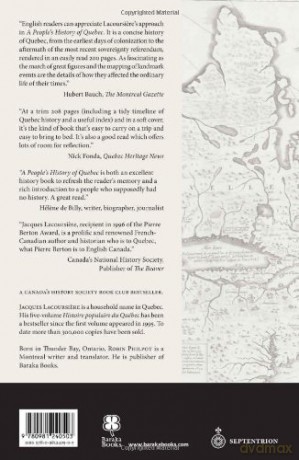 A People's History of Quebec - Jacques Lacoursiere [KSIĄŻKA]