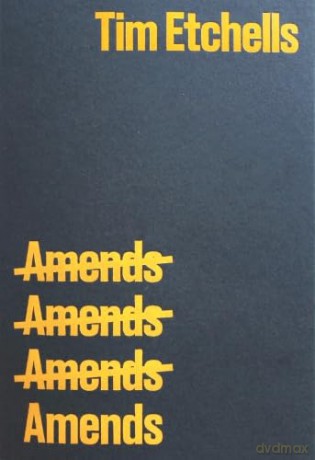 Amends - Tim Etchells [KSIĄŻKA]