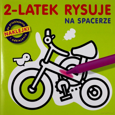 2-latek rysuje. Na spacerze [KSIĄŻKA]