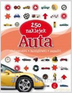 250 naklejek - Auta [KSIĄŻKA]