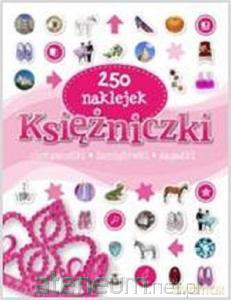 250 naklejek - Książniczki [KSIĄŻKA]