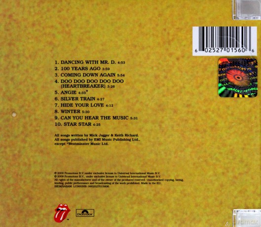 The Rolling Stones: Goats Head Soup (Remastered 2009) [CD]