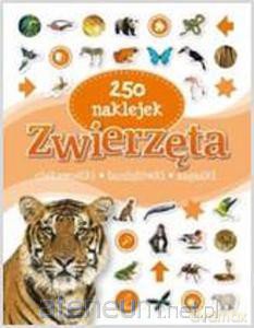 250 naklejek - Zwierzęta [KSIĄŻKA]