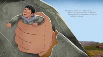 The Giant and the Grizzly Bear - Rosemarie Avrana Meyok [KSIĄŻKA]