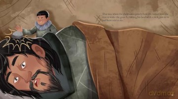 The Giant and the Grizzly Bear - Rosemarie Avrana Meyok [KSIĄŻKA]