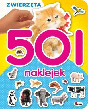 501 naklejek zwierzęta [KSIĄŻKA]