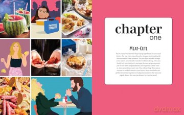The Rom-Com Cookbook: Romantic-Comedy-Inspired Recipes that Will Make Them Say "I'll Have What She's Having" - Tara Theoharis [KSIĄŻKA]