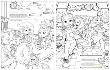 XOMG POP!: A World Tour Coloring Adventure - Chris Ruz [KSIĄŻKA]