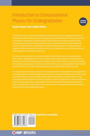 Introduction to Computational Physics for Undergraduates (Second Edition) (IOP ebooks) - Fridolin Weber [KSIĄŻKA]