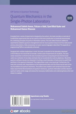 Quantum Mechanics in the Single Photon Laboratory, Second Edition (IOP ebooks) - Muhammad Sabieh Anwar [KSIĄŻKA]