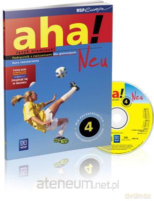 AHA! 4 Neu podr CD Gratis ZR w.2014 WSiP [KSIĄŻKA]