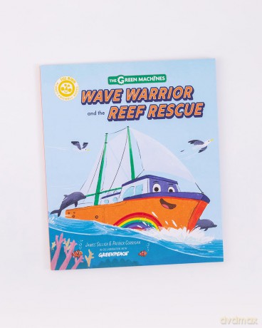 Wave Warrior and the Reef Rescue (Green Machines) - James Sellick [KSIĄŻKA]
