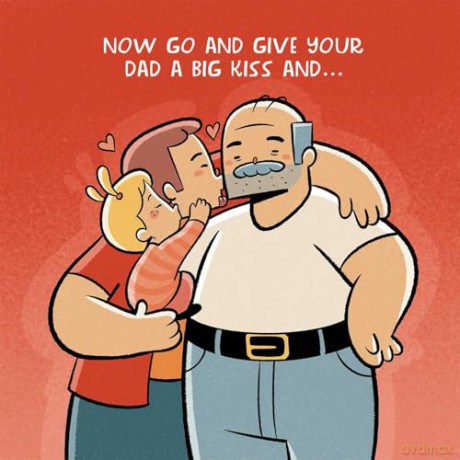 Growing up with Dad: A Story about the Bond Between a Father and His Child -- A Bond That Grows Up, But Never Grows Apart - David Calcano [KSIĄŻKA]
